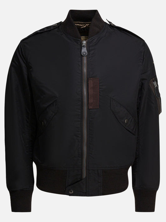 Bomber jackets Solid colour  Black - Buzz Rickson's Men | PLP | VIETTI Online Store 
