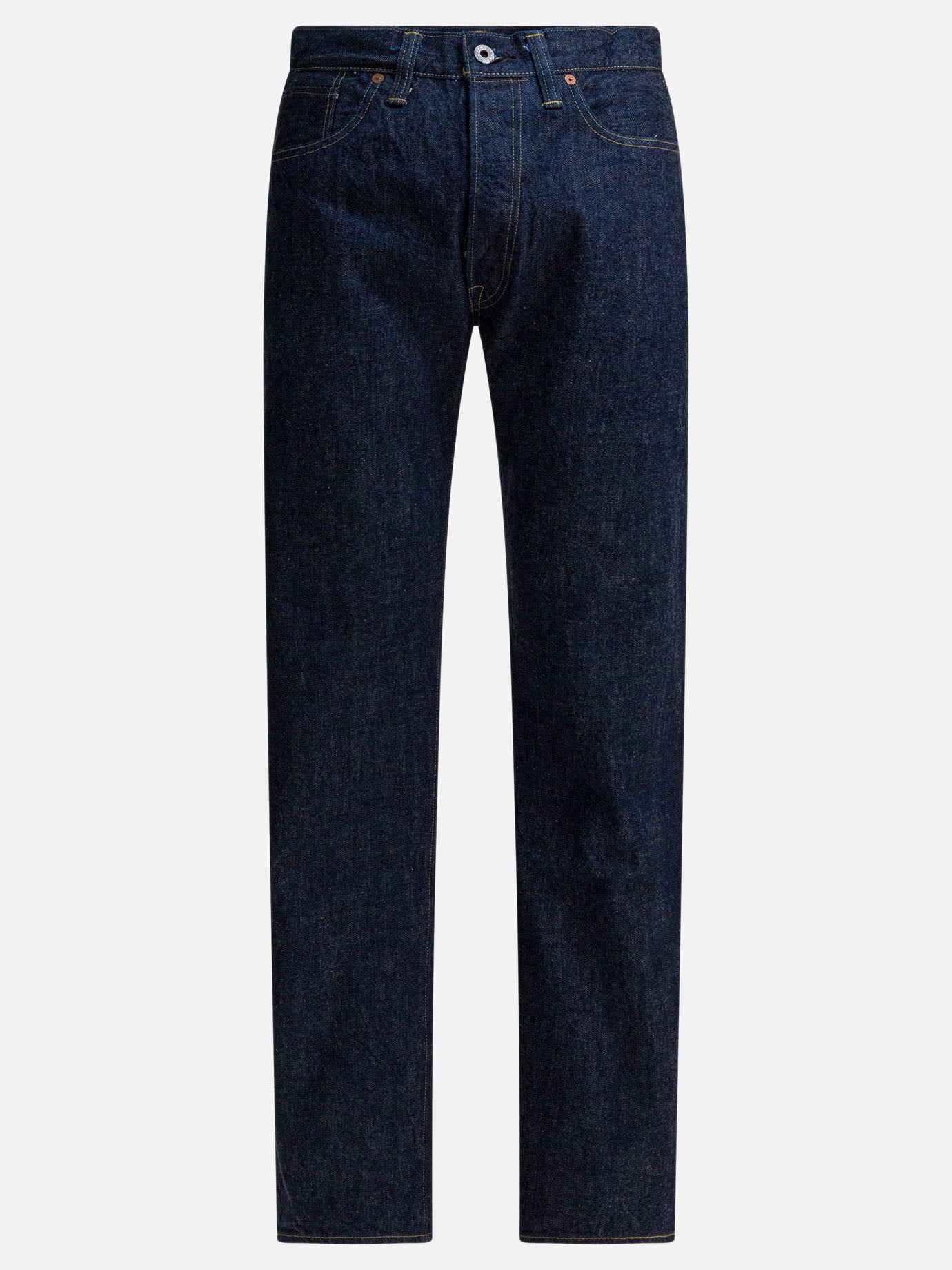 Straight-leg jeans Solid colour  Blue - Buzz Rickson's Men | PDP | VIETTI Online Store | Zoom-Modal
