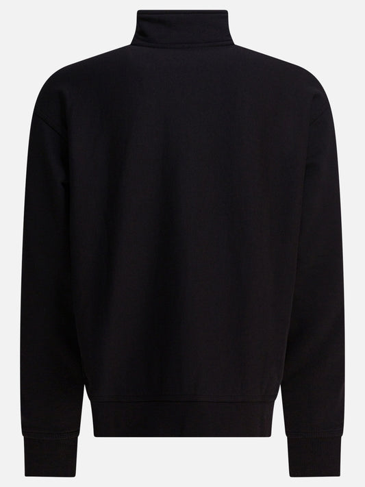 Half zip sweatshirts Logo  Black - Carhartt WIP Men | PLP | VIETTI Online Store | 2
