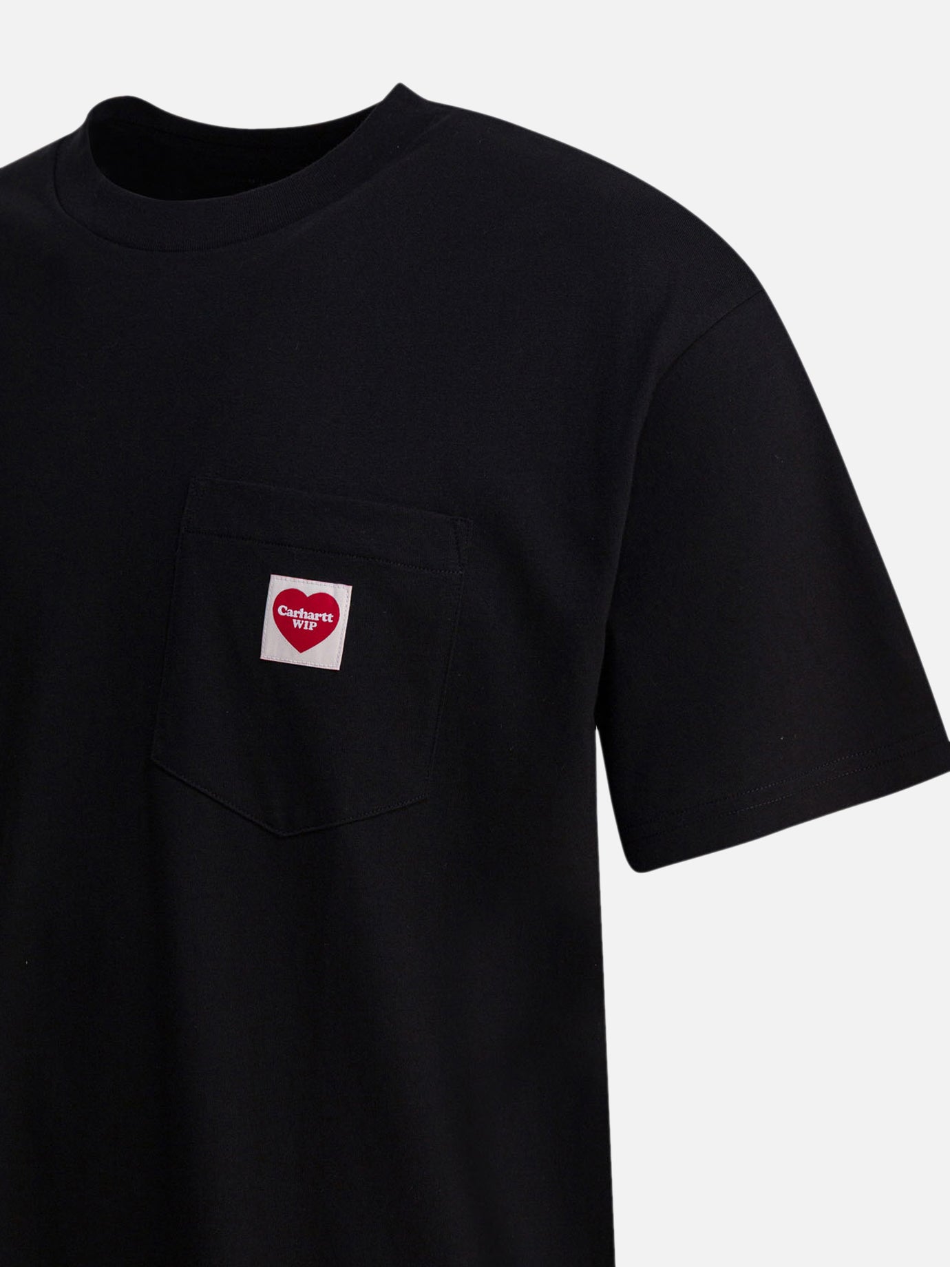 Crewneck t-shirts Solid colour  Black - Carhartt WIP Men | PDP | VIETTI Online Store | Zoom-Modal_4
