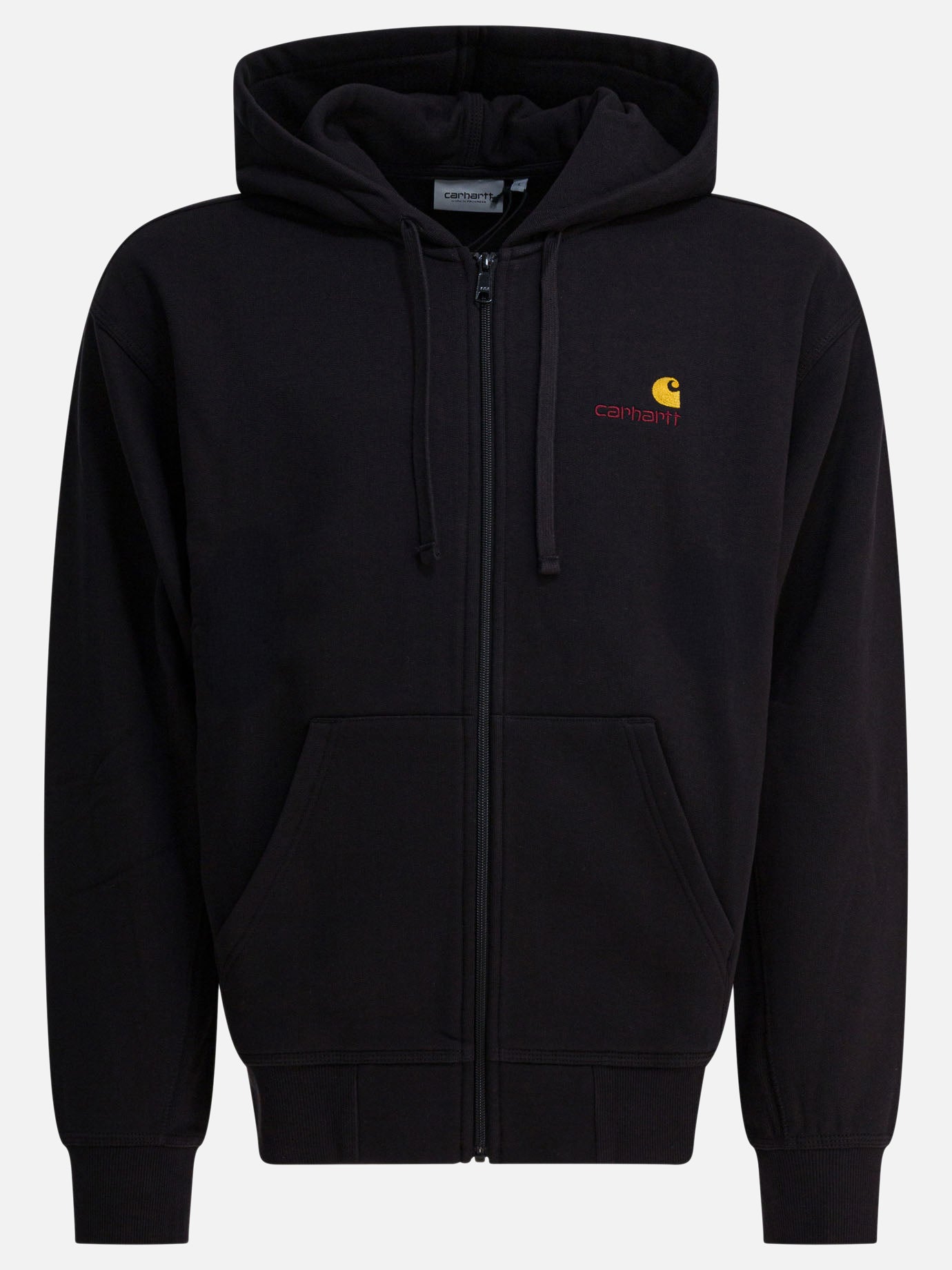 Full zip sweatshirts Logo  Black - Carhartt WIP Men | PDP | VIETTI Online Store | Zoom-Modal
