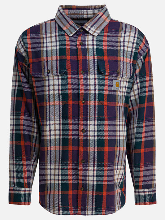 Casual shirts Check  Purple - Carhartt WIP Men | PLP | VIETTI Online Store 
