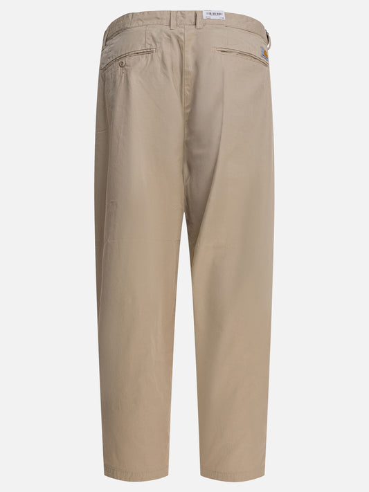 Leisure trousers Solid colour  Beige - Carhartt WIP Men | PLP | VIETTI Online Store | 2

