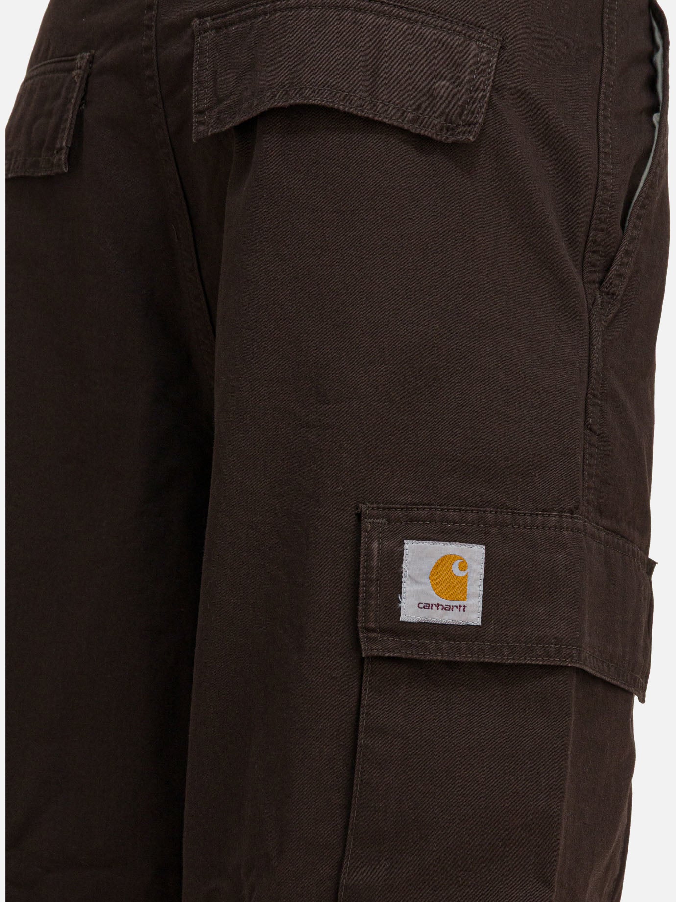 Cargo & parachute trousers Solid colour  Brown - Carhartt WIP Men | PDP | VIETTI Online Store | Zoom-Modal_4
