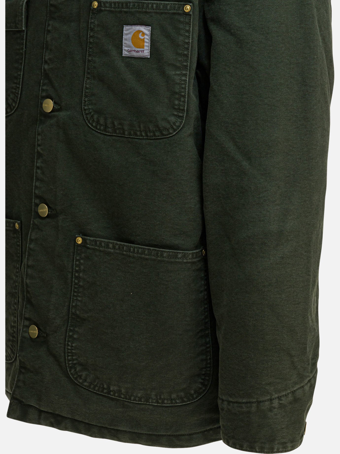 Quilted & Utility Jackets Solid colour  Green - Carhartt WIP Men | PDP | VIETTI Online Store | Zoom-Modal_4
