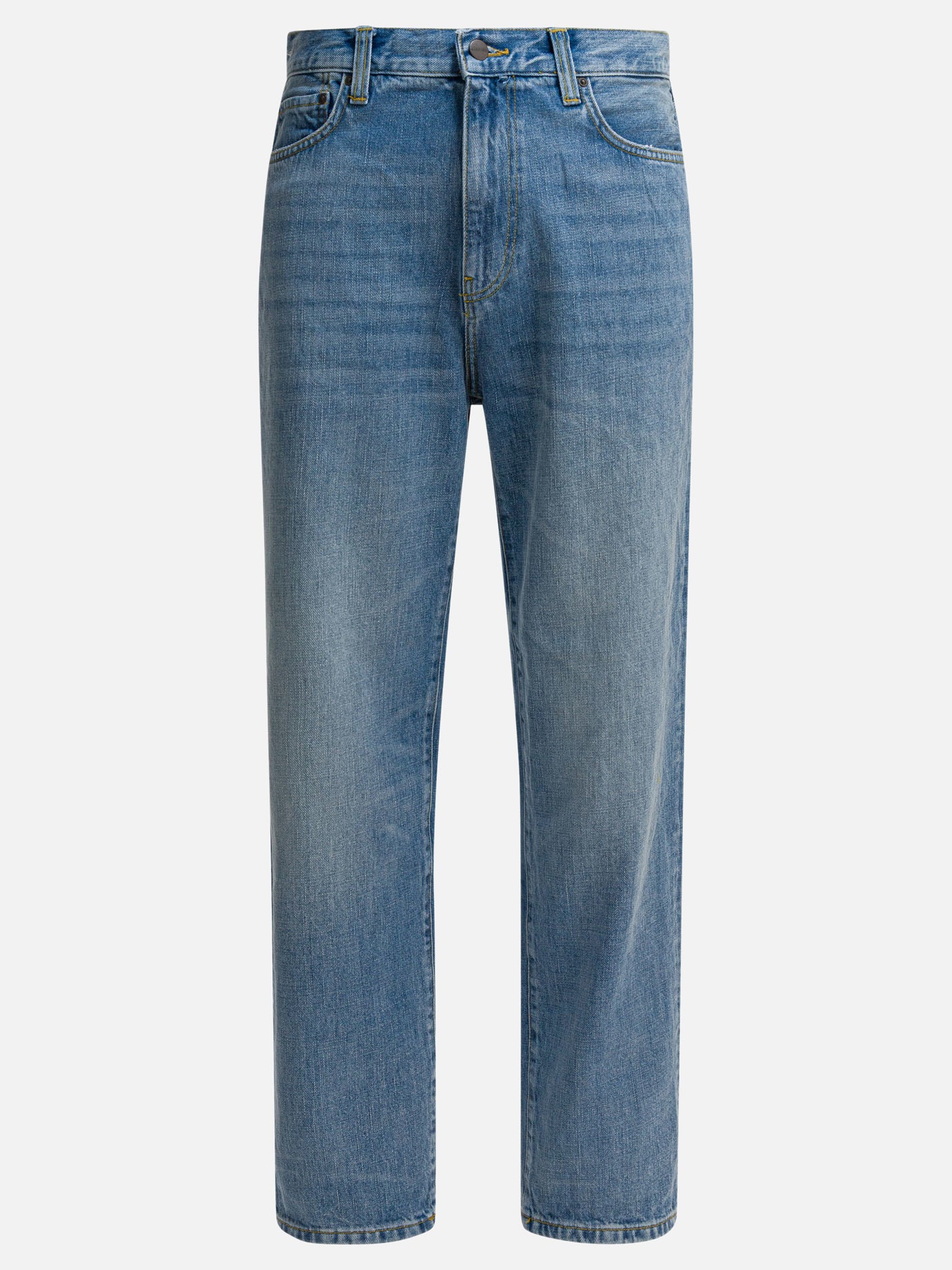 Wide-leg jeans Solid colour  Blue - Carhartt WIP Men | PDP | VIETTI Online Store | thumbnail
