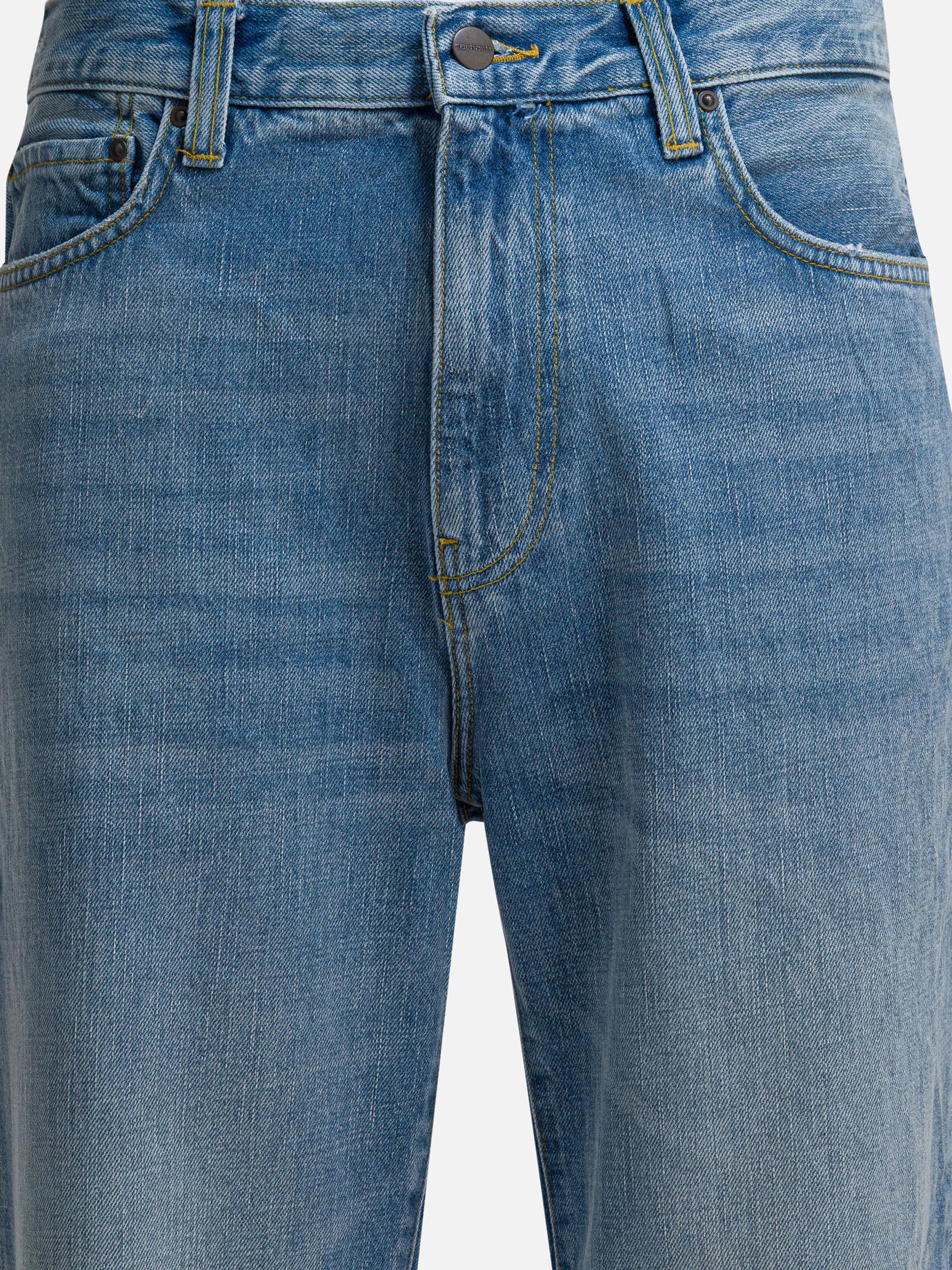 Wide-leg jeans Solid colour  Blue - Carhartt WIP Men | PDP | VIETTI Online Store | Zoom-Modal_3
