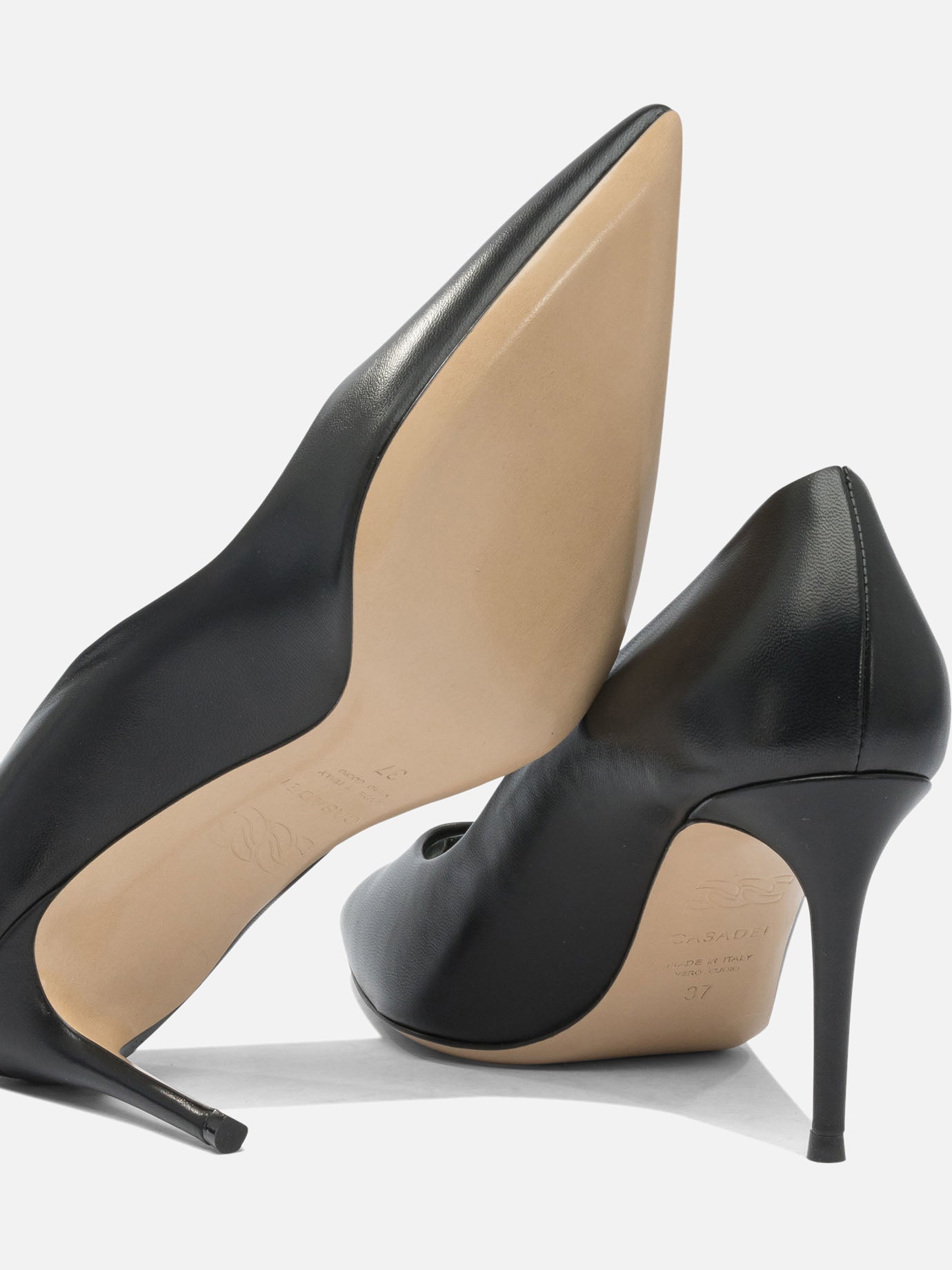 Pumps 100% leather - 100% leather  Black - Casadei Women | PDP | VIETTI Online Store | thumbnail_5
