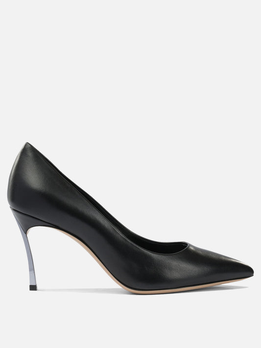 Pumps 100% leather - 100% leather  Black - Casadei Women | PLP | VIETTI Online Store 
