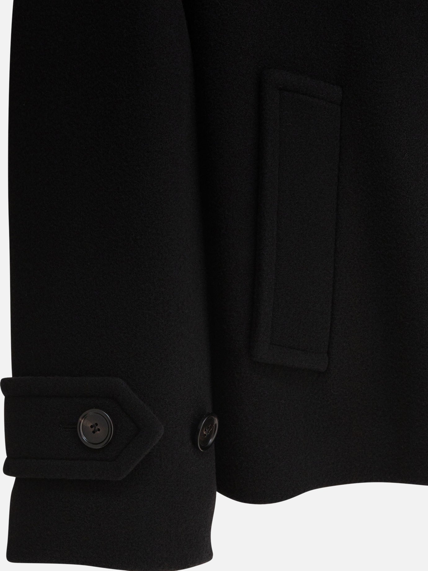 Short coats Solid colour  Black - Chloé Women | PDP | VIETTI Online Store | thumbnail_3