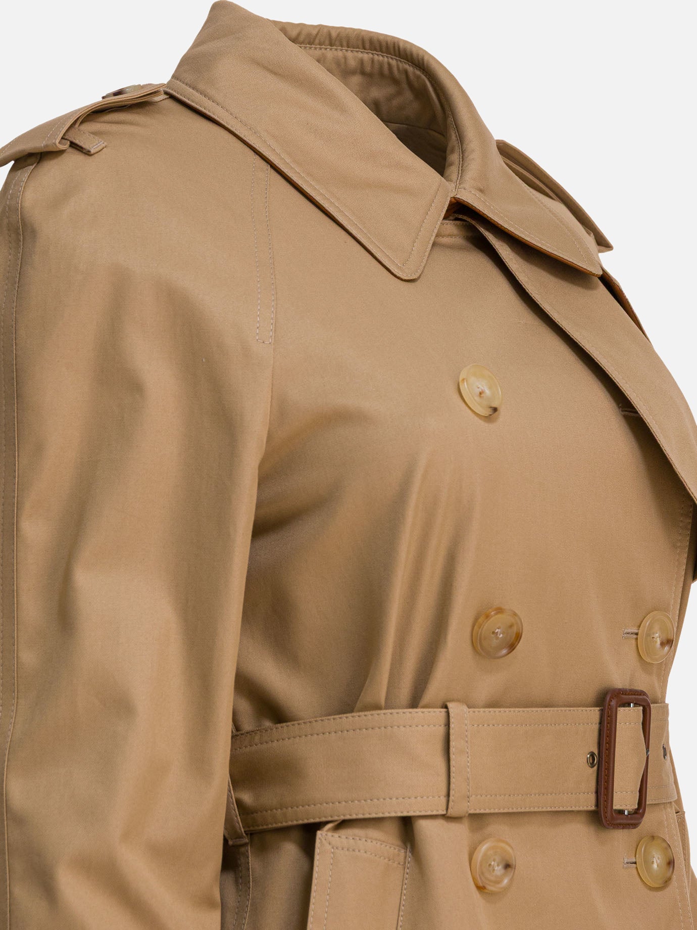 Raincoats & Trench coats Solid colour  Beige - Chloé Women | PDP | VIETTI Online Store | Zoom-Modal_4
