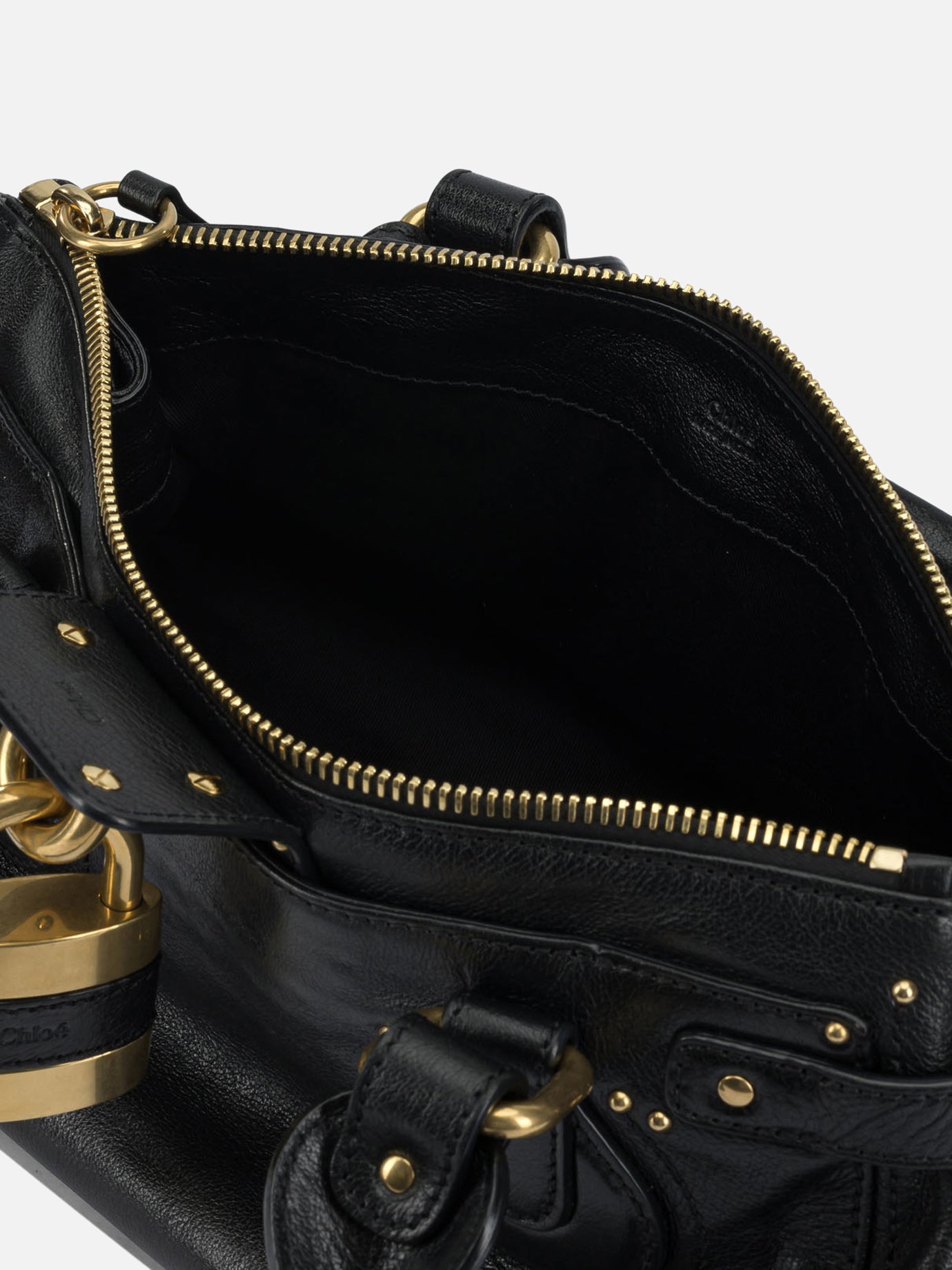 Large bags 100% leather  Black - Chloé Women | PDP | VIETTI Online Store | thumbnail_5