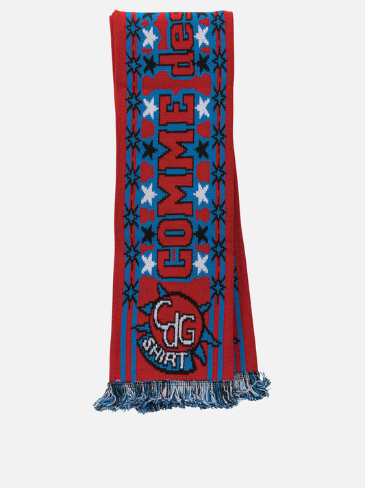 Fringed scarves 100% acrylic  Red - Comme Des Garçons Shirt Men | PLP | VIETTI Online Store 

