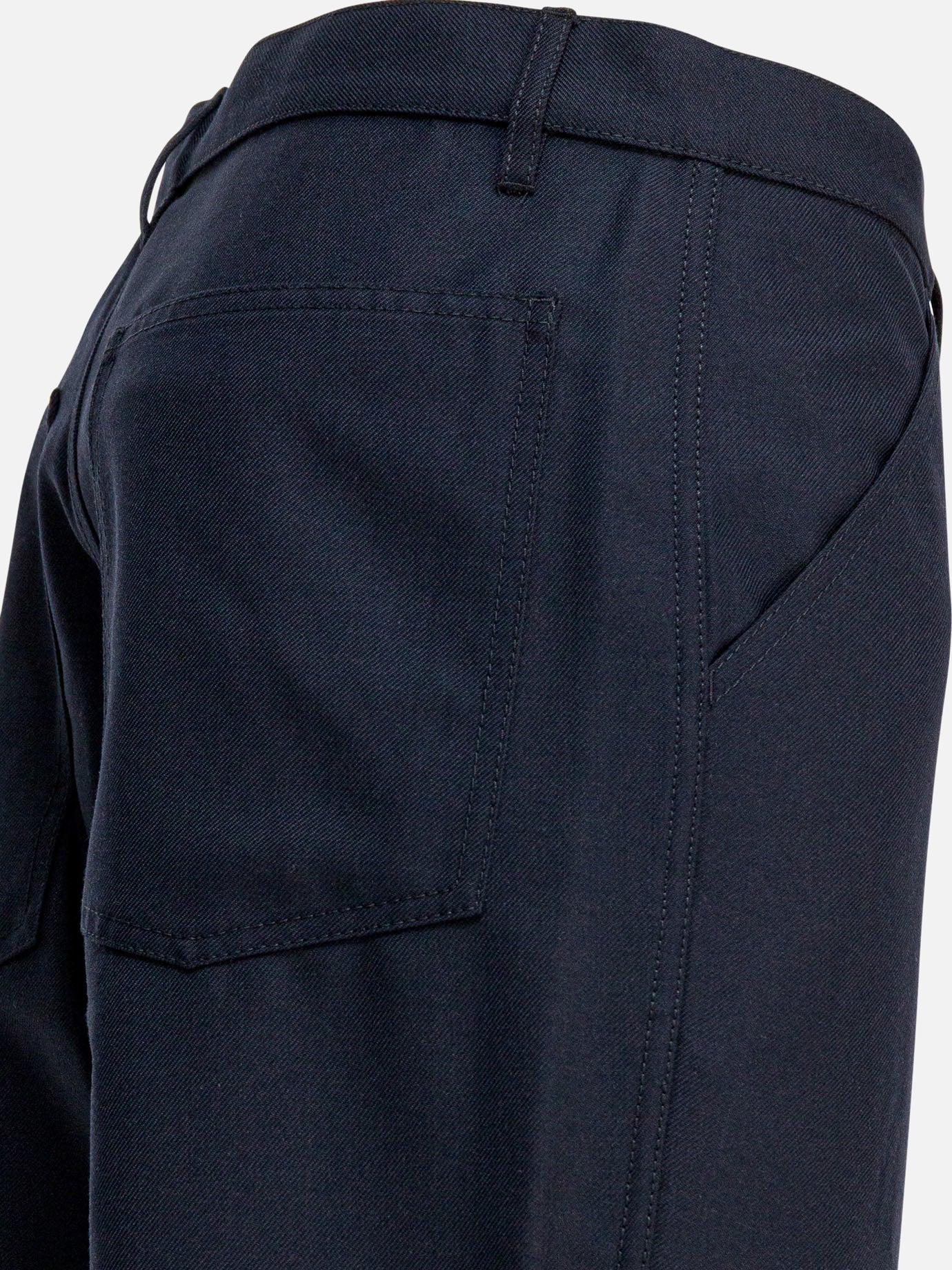 Tailored trousers Pinstriped  Blue - Comme Des Garçons Shirt Men | PDP | VIETTI Online Store | Zoom-Modal_4
