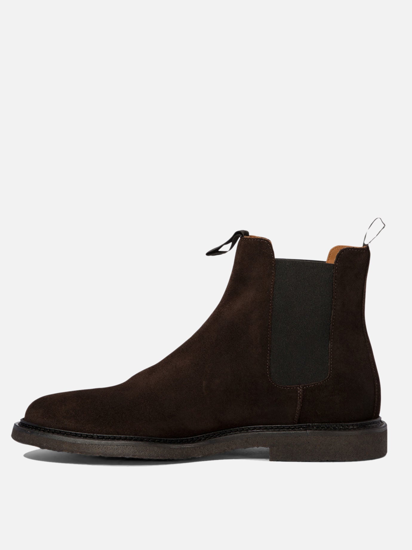 Chelsea boots 100% suede - 100% rubber  Brown - Common Projects Men | PDP | VIETTI Online Store | thumbnail_3