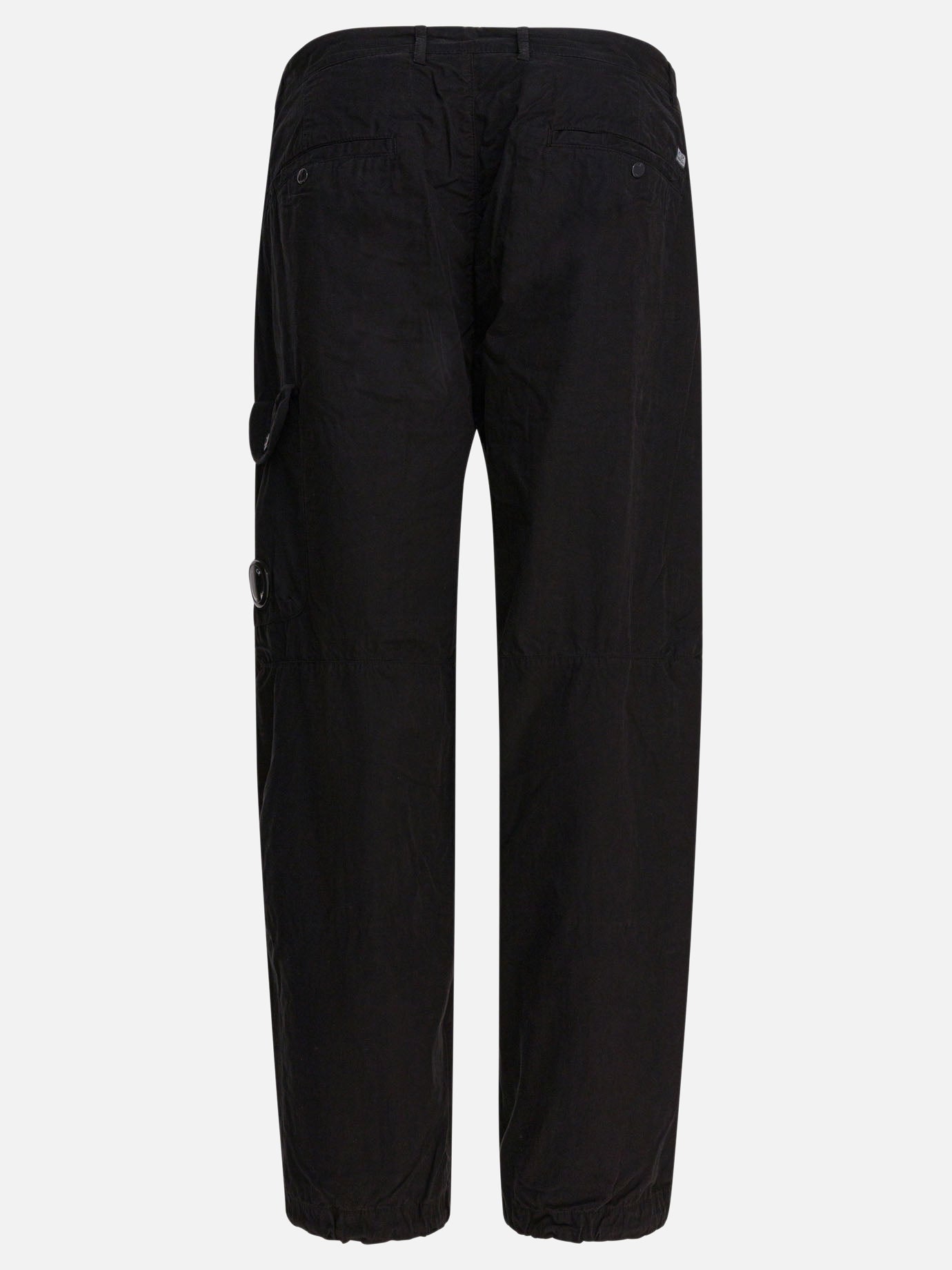Cargo & parachute trousers Logo  Black - C.P. Company Men | PDP | VIETTI Online Store | thumbnail_2