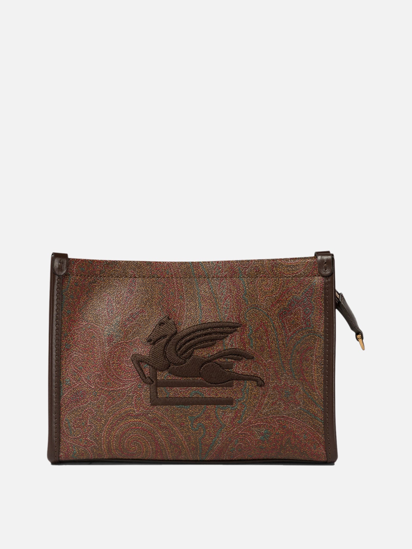 Pouch 76% cotton 24% polyester  Bordeaux - Etro Women | PDP | VIETTI Online Store | Zoom-Modal
