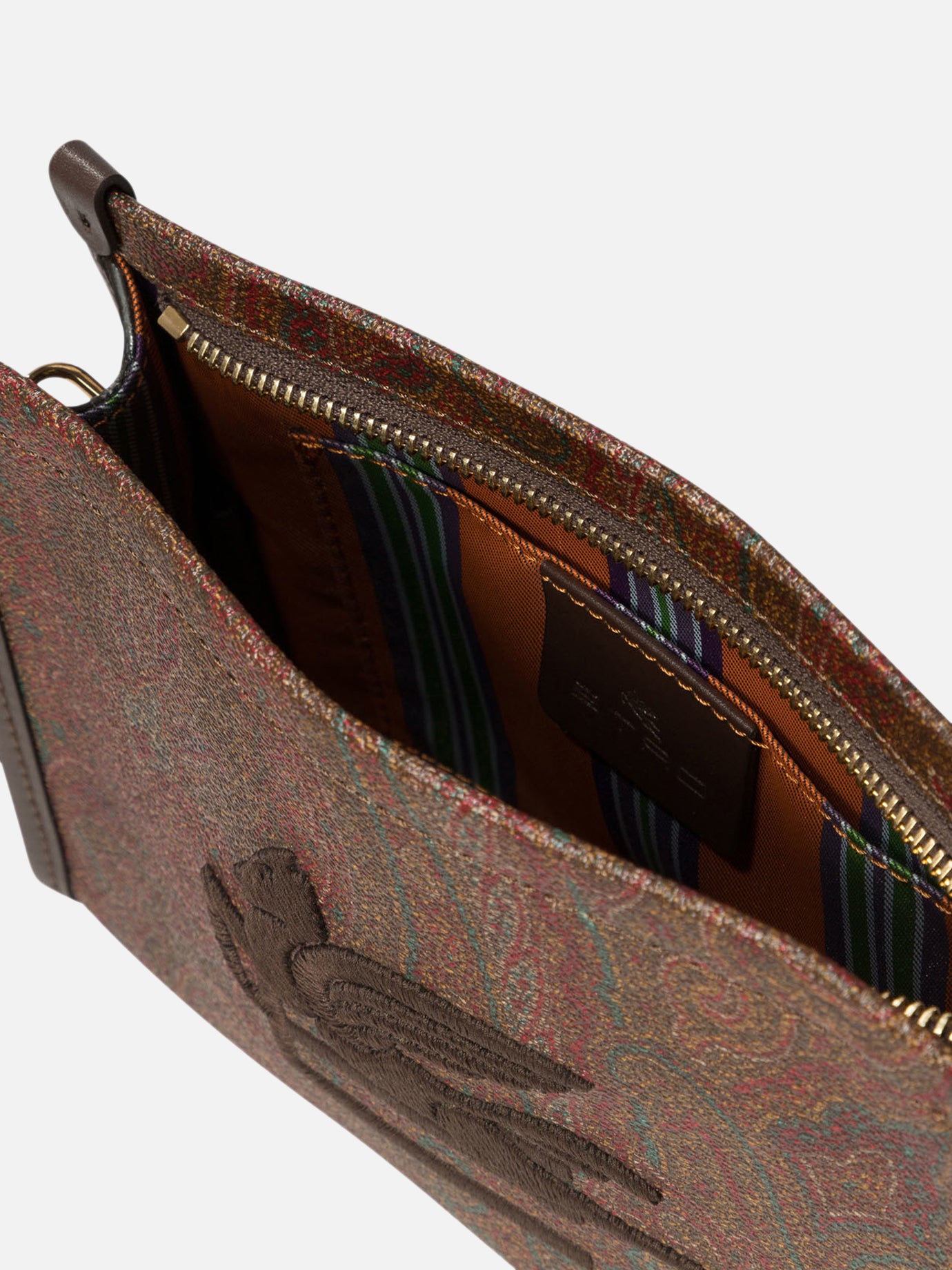 Pouch 76% cotton 24% polyester  Bordeaux - Etro Women | PDP | VIETTI Online Store | thumbnail_5