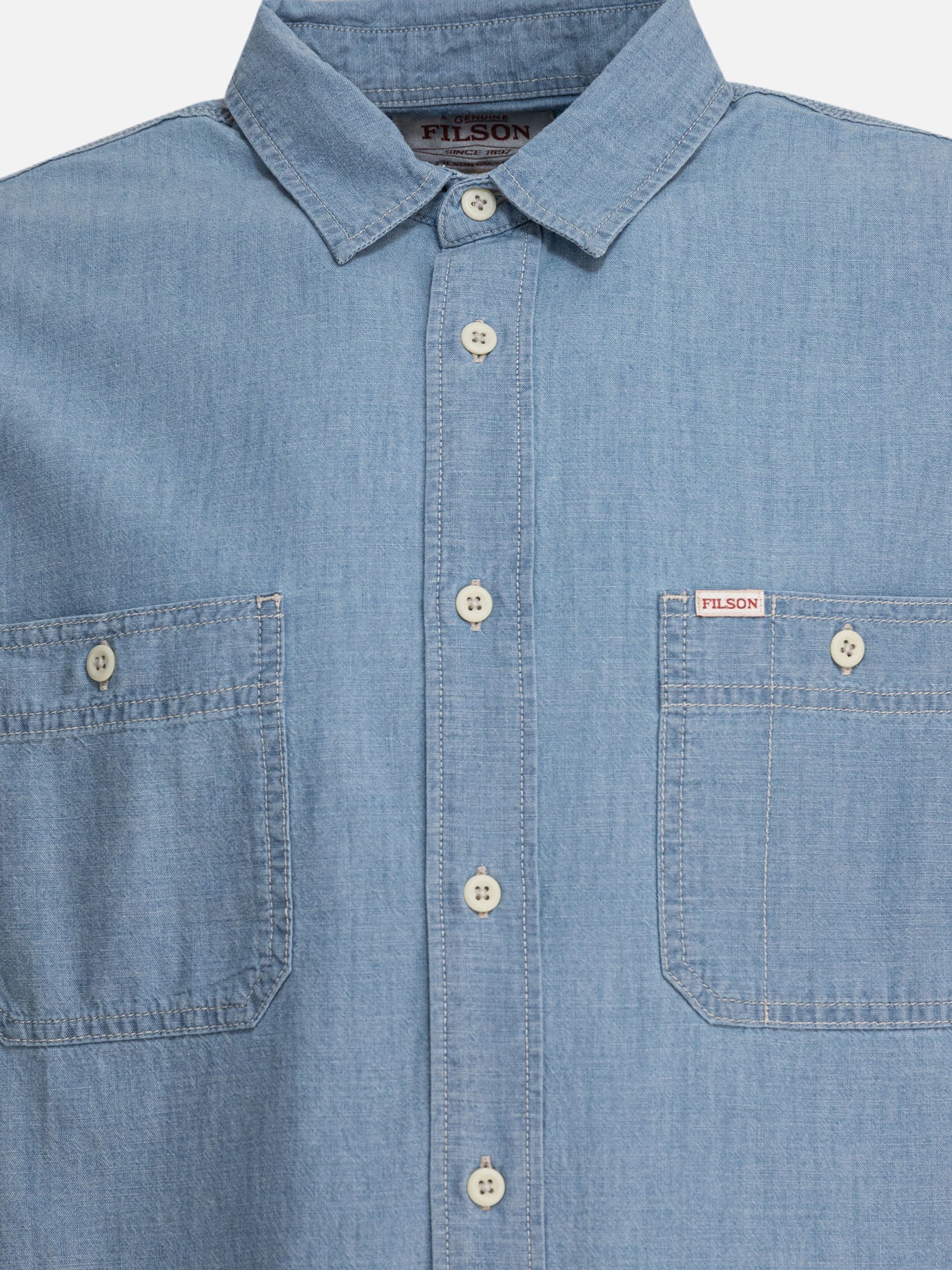 Casual shirts Denim  Blue - Filson Men | PDP | VIETTI Online Store | thumbnail_3