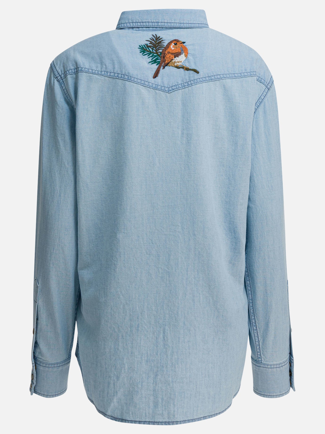 Casual shirts Solid colour  Light blue - Filson Women | PDP | VIETTI Online Store | Zoom-Modal_2
