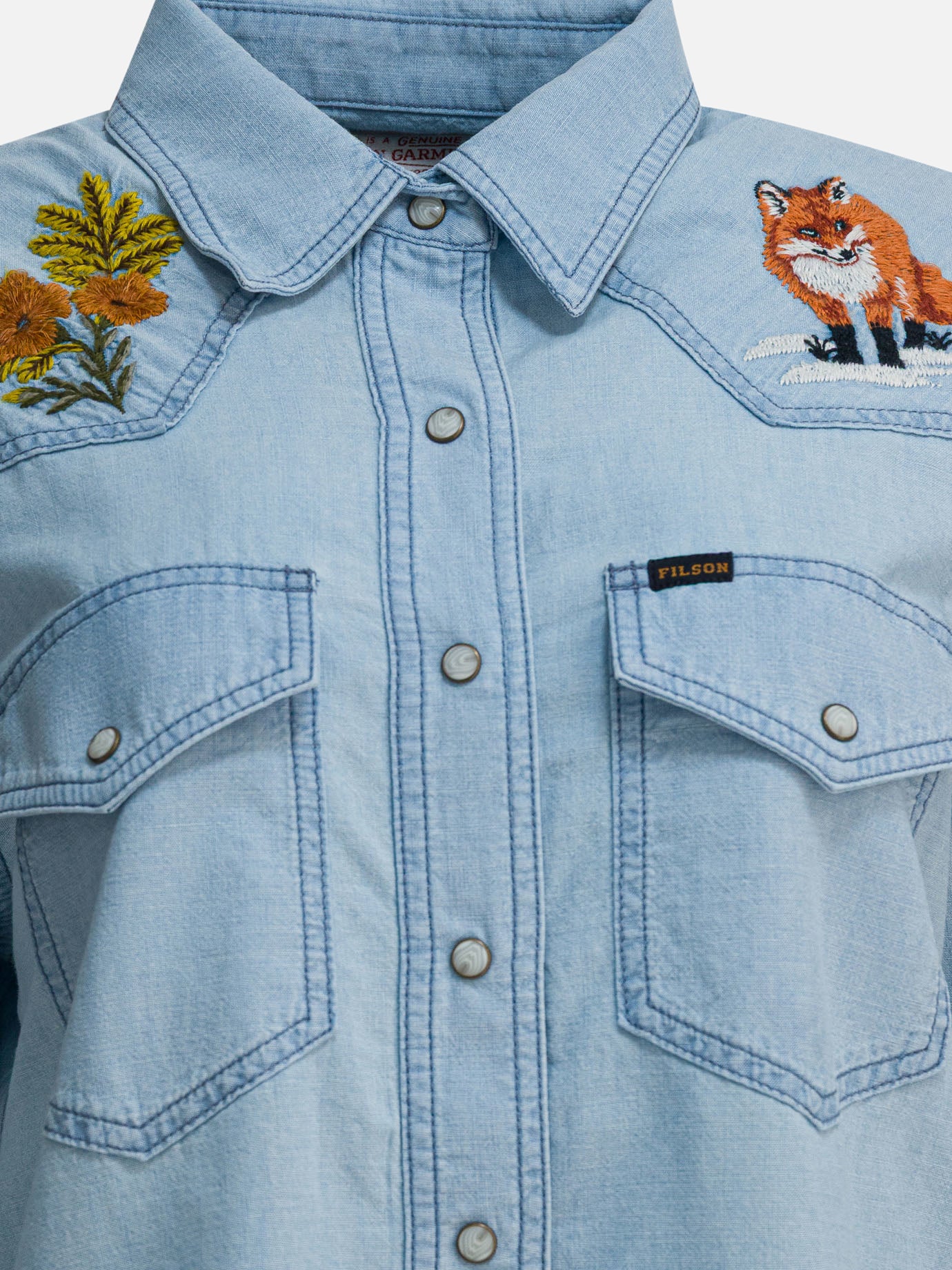 Casual shirts Solid colour  Light blue - Filson Women | PDP | VIETTI Online Store | thumbnail_3