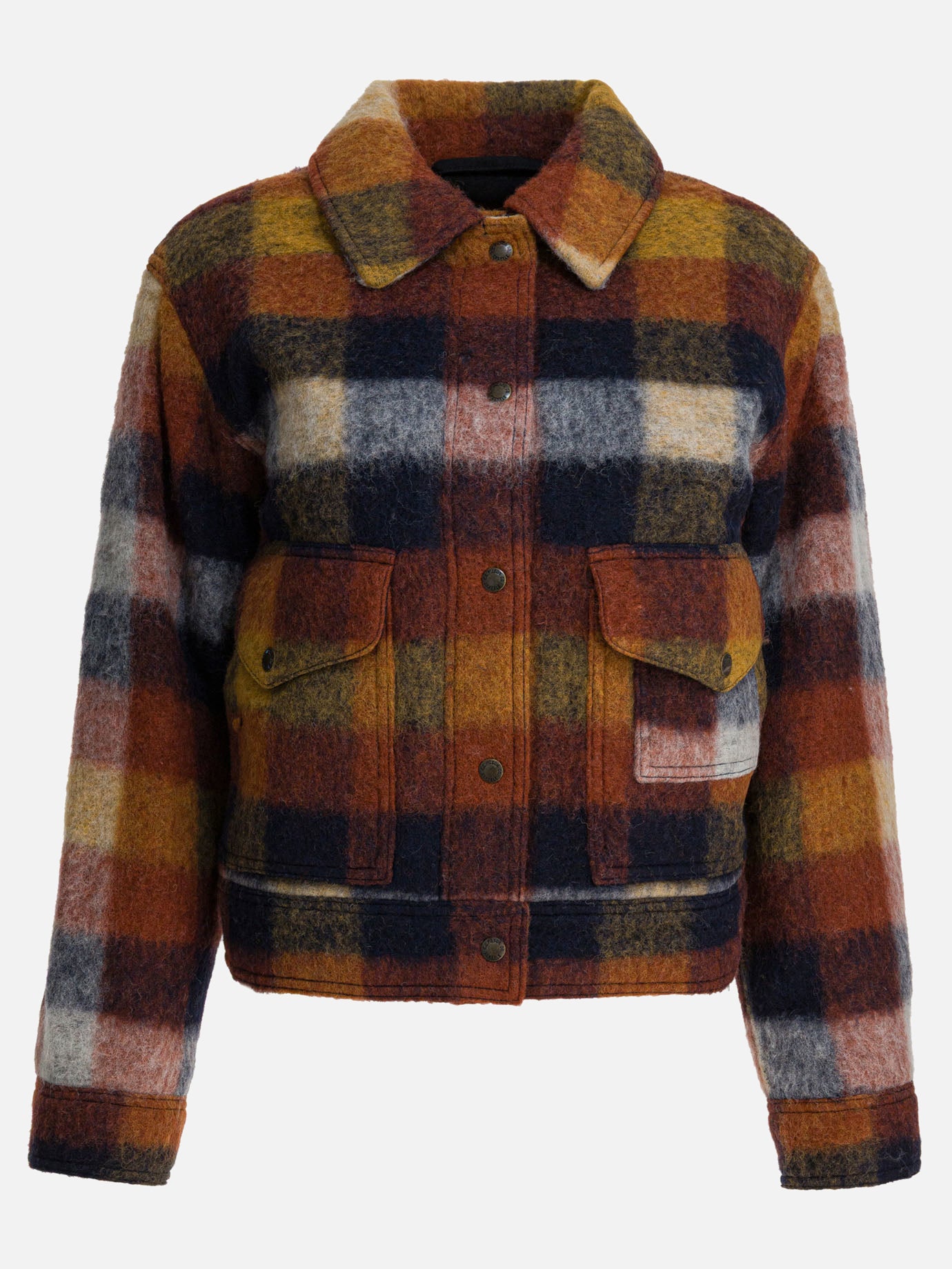 Overshirt jackets Check  Red - Filson Women | PDP | VIETTI Online Store | Zoom-Modal
