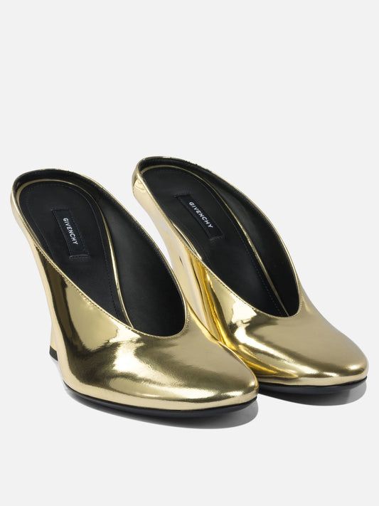 Mules 100% calf leather  Gold - Givenchy Women | PDP | VIETTI Online Store | 2
