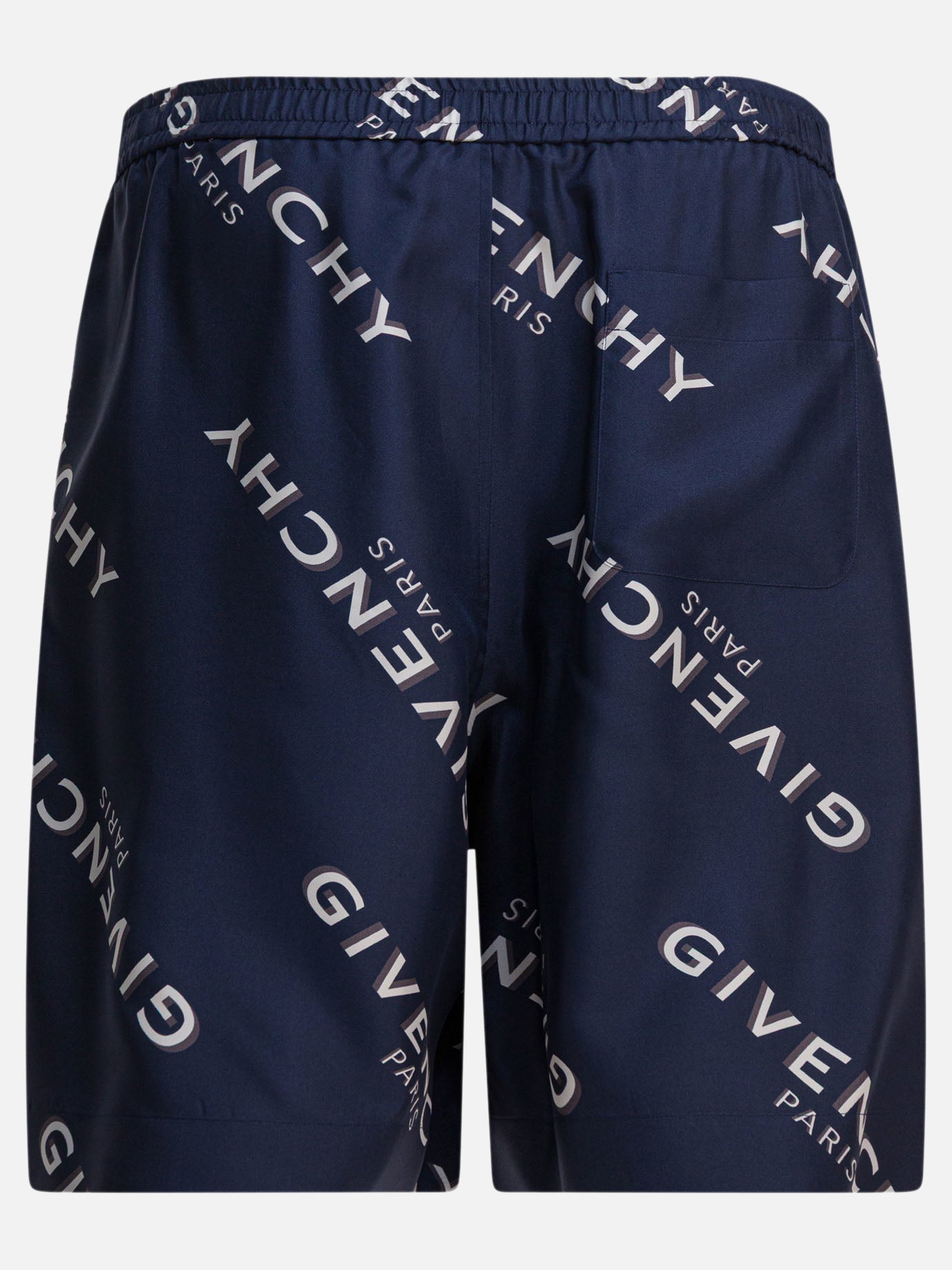 Drawstring shorts Logo  Blue - Givenchy Men | PDP | VIETTI Online Store | thumbnail_2