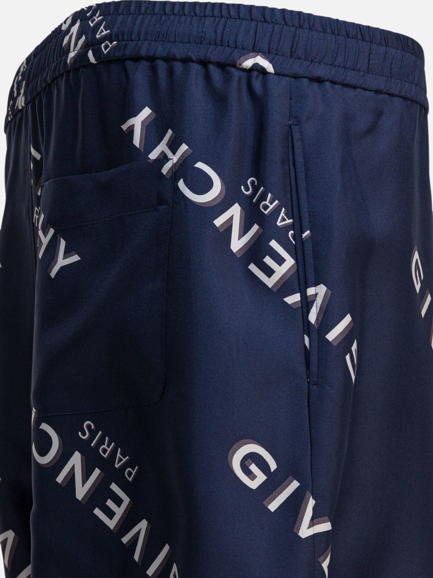 Drawstring shorts Logo  Blue - Givenchy Men | PDP | VIETTI Online Store | Zoom-Modal_4
