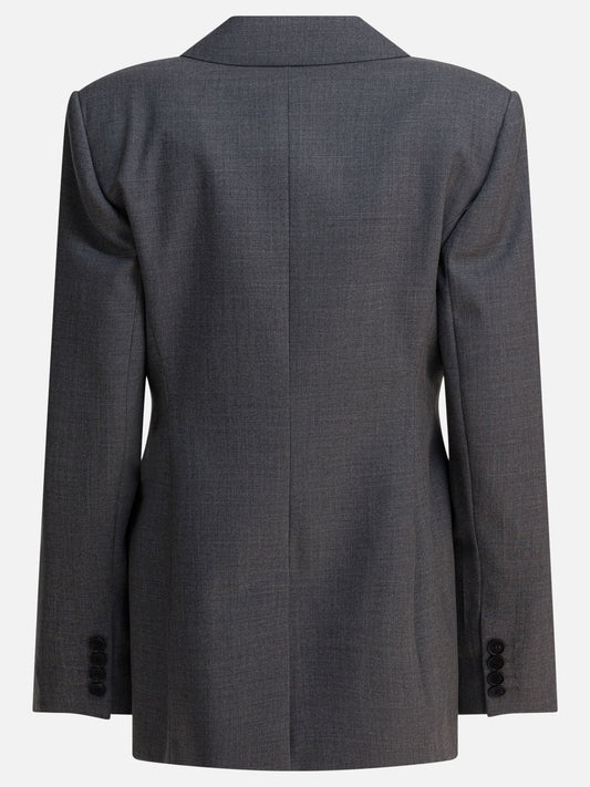 Blazers Solid colour  Grey - Givenchy Women | PDP | VIETTI Online Store | 2
