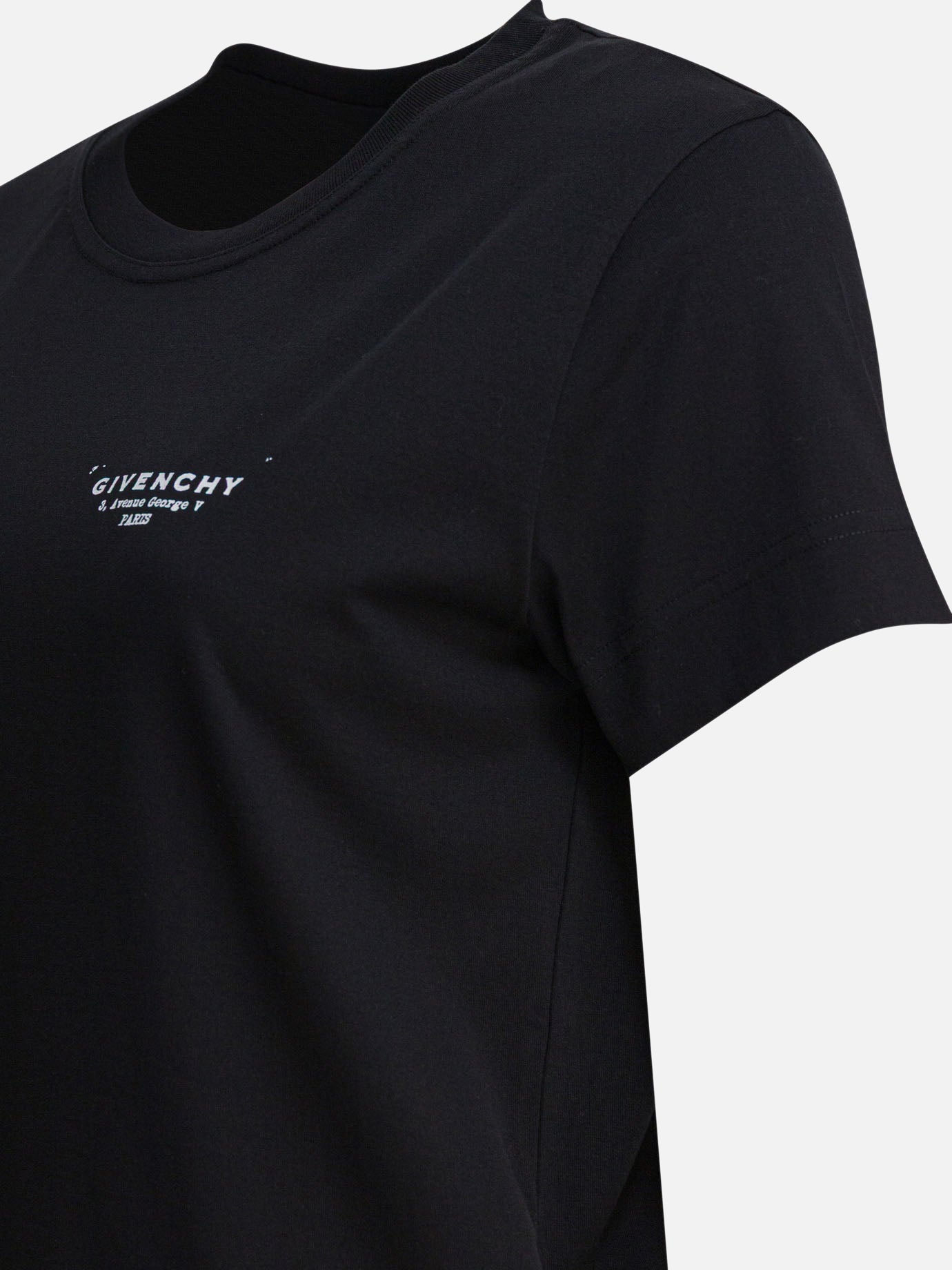 Crewneck t-shirts Logo  Black - Givenchy Women | PDP | VIETTI Online Store | thumbnail_4