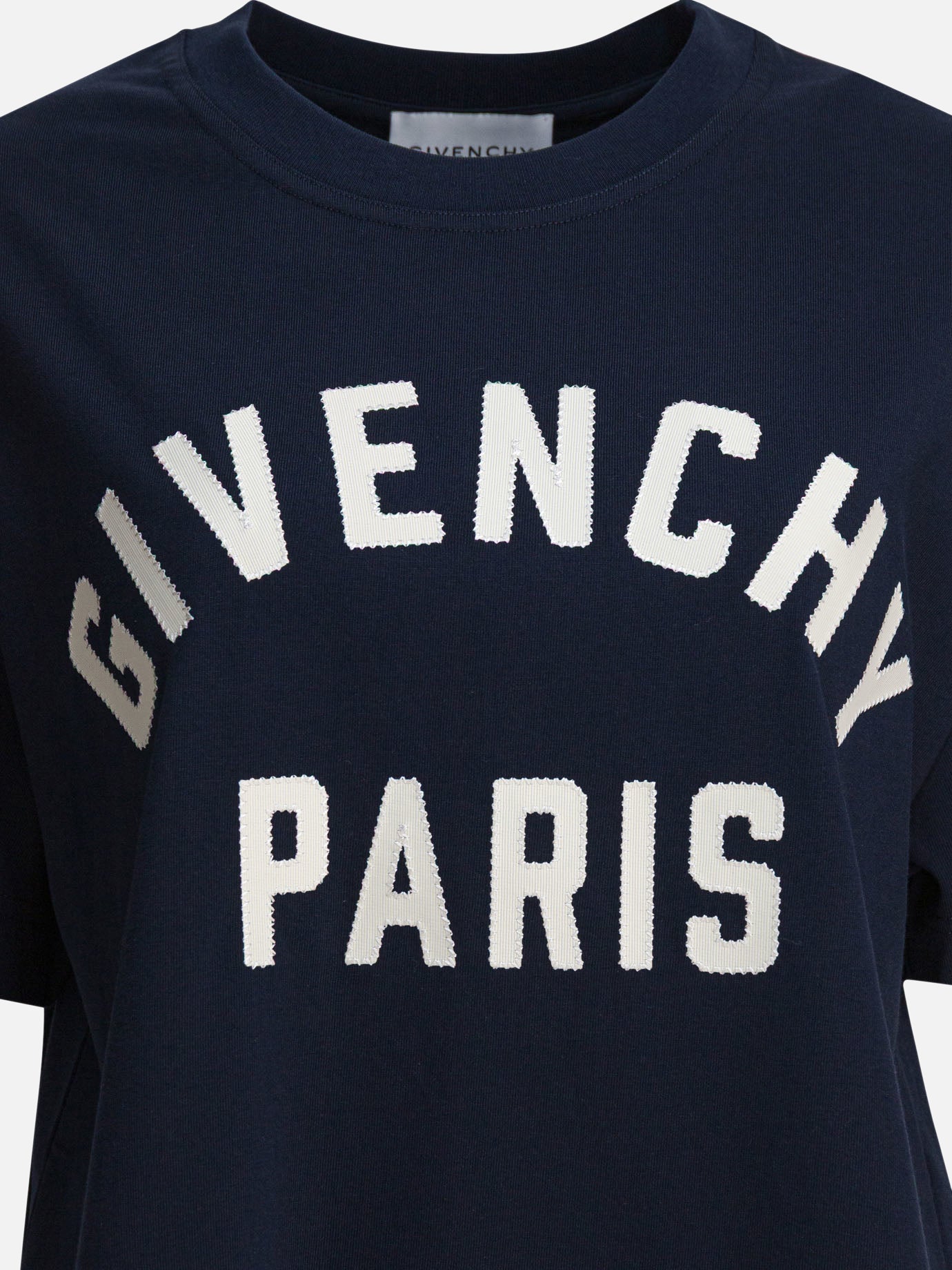 Crewneck t-shirts Logo  Blue - Givenchy Women | PDP | VIETTI Online Store | Zoom-Modal_3

