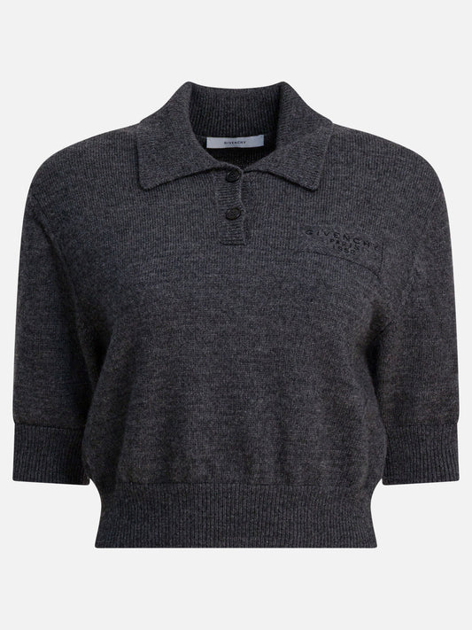 V neck sweaters Logo  Grey - Givenchy Women | PDP | VIETTI Online Store 
