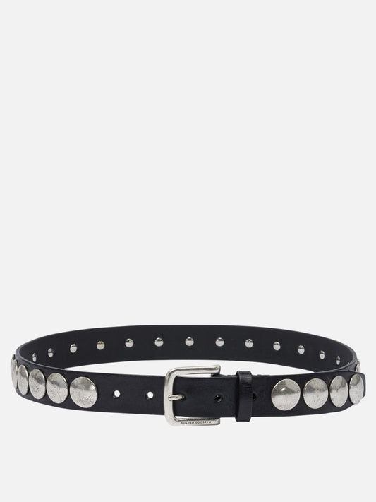 Leather belts 100% cow leather  Black - Golden Goose Women | PDP | VIETTI Online Store 
