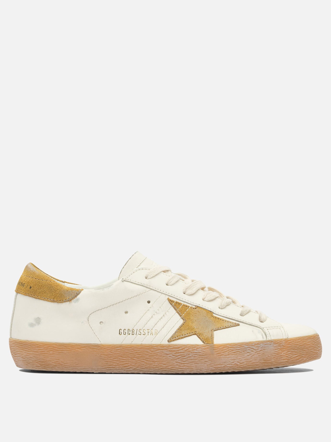 Low top sneakers 100% leather - 100% rubber  White - Golden Goose Men | PDP | VIETTI Online Store | thumbnail