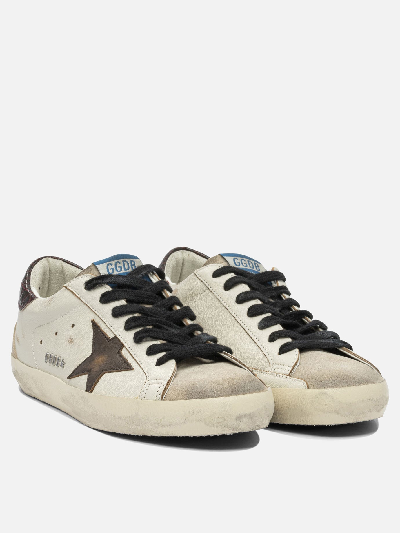 Low top sneakers 61% goat leather 39% cow leather - 100% rubber  White - Golden Goose Men | PDP | VIETTI Online Store | Zoom-Modal_2
