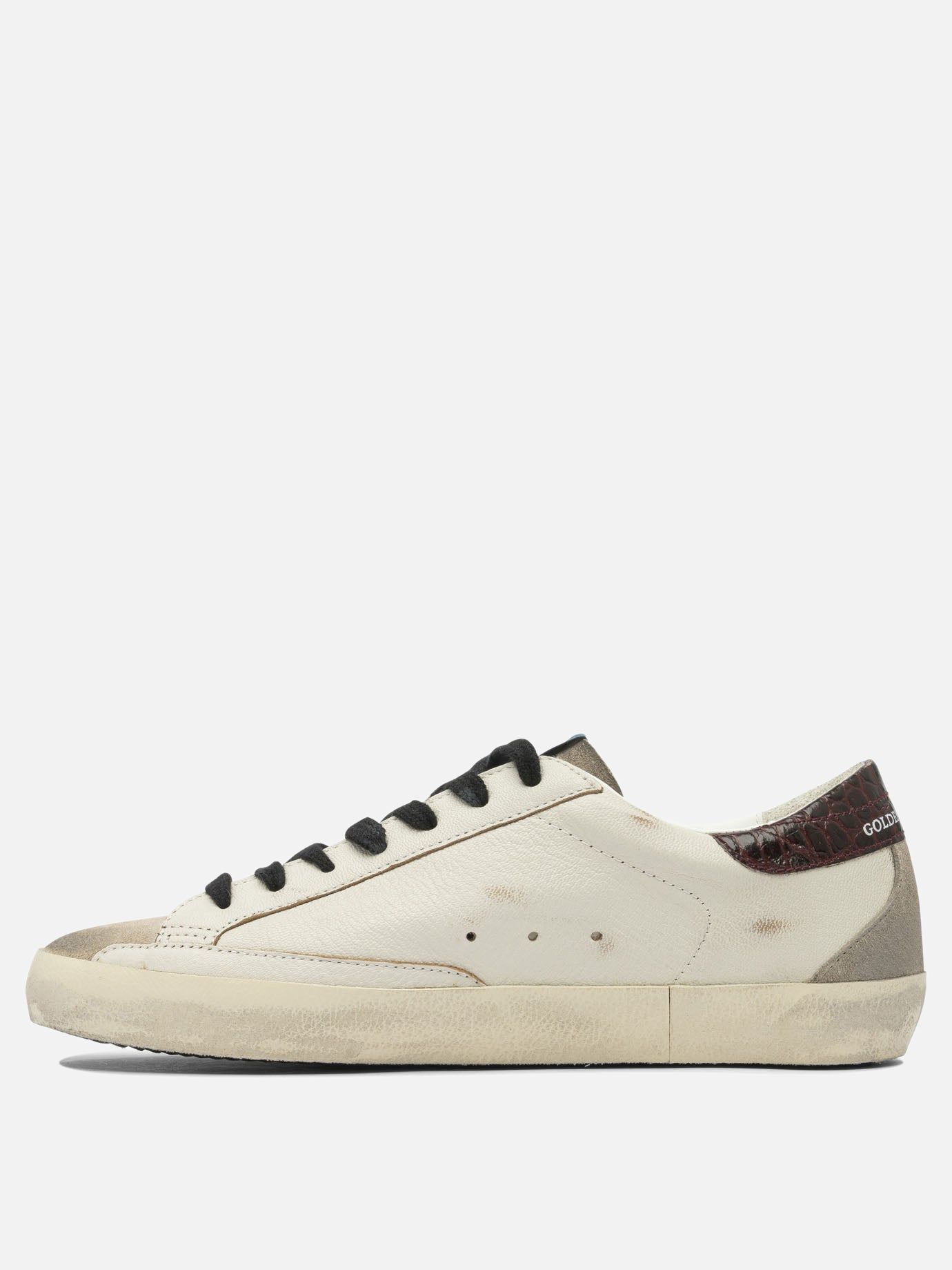 Low top sneakers 61% goat leather 39% cow leather - 100% rubber  White - Golden Goose Men | PDP | VIETTI Online Store | Zoom-Modal_3
