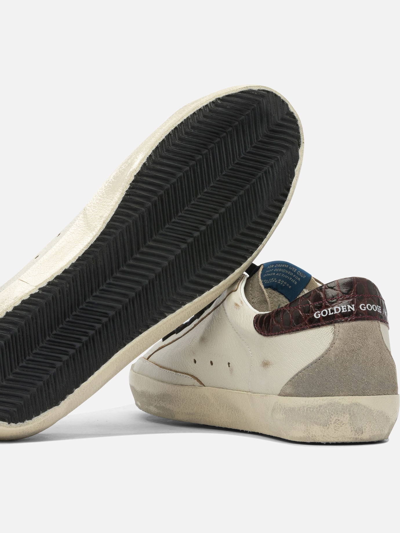 Low top sneakers 61% goat leather 39% cow leather - 100% rubber  White - Golden Goose Men | PDP | VIETTI Online Store | Zoom-Modal_5
