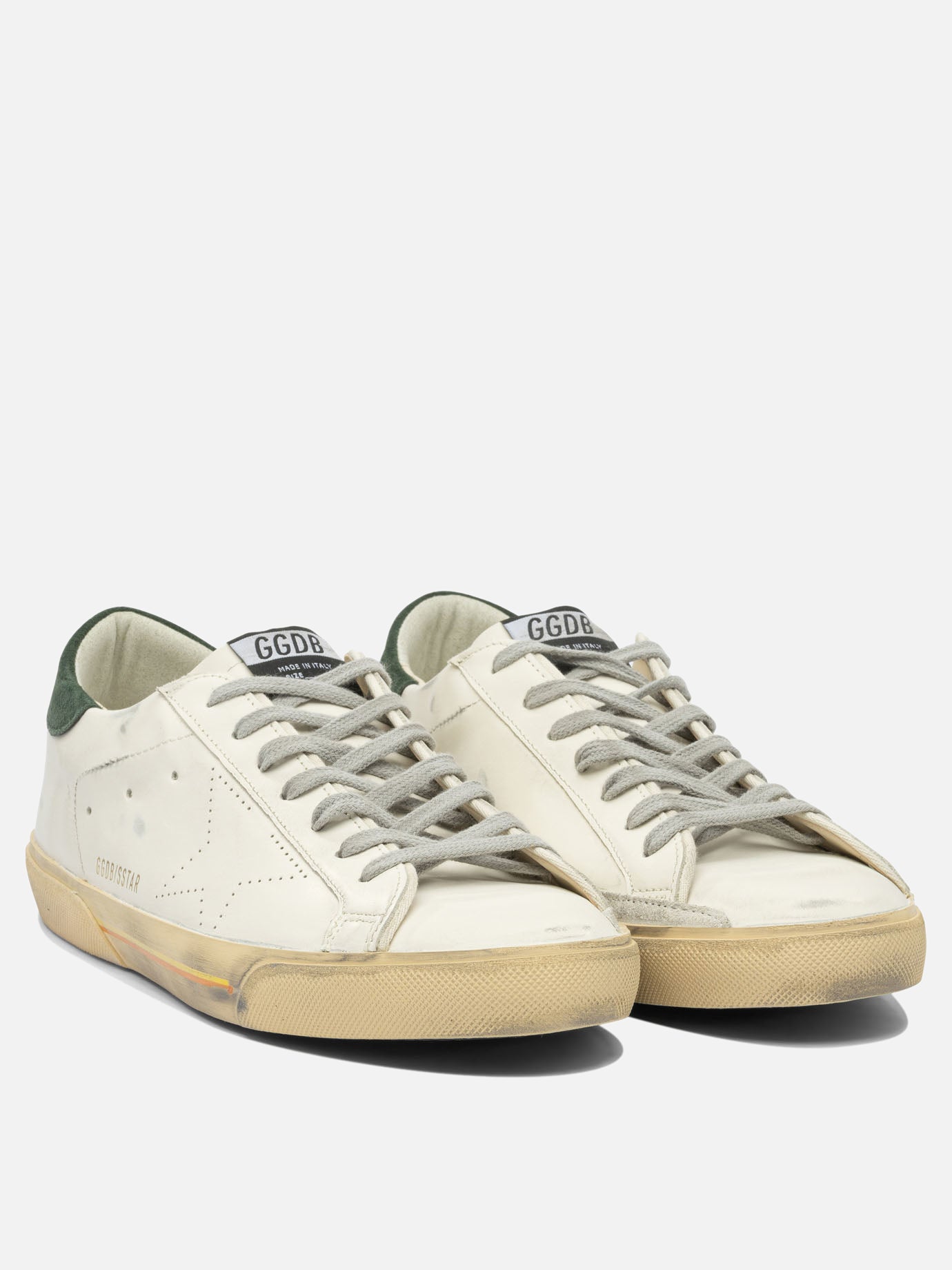 Low top sneakers 61% goat leather 39% cow leather - 100% rubber  White - Golden Goose Men | PDP | VIETTI Online Store | Zoom-Modal_2
