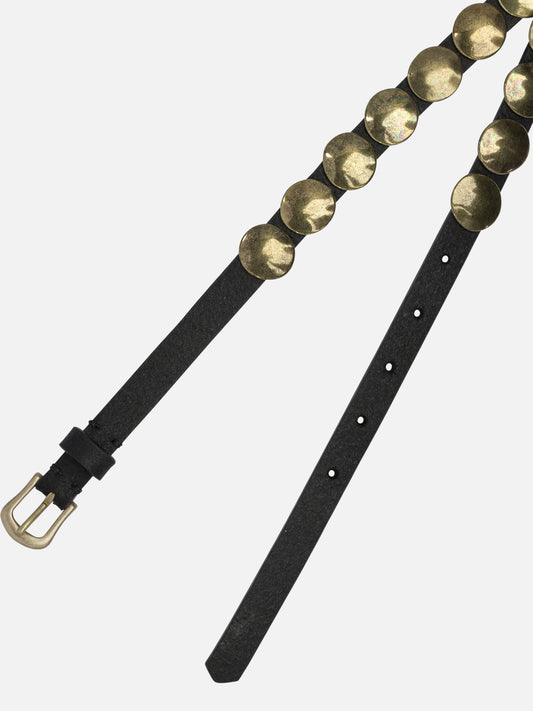 Leather belts 100% cow leather  Black - Golden Goose Women | PDP | VIETTI Online Store | 2
