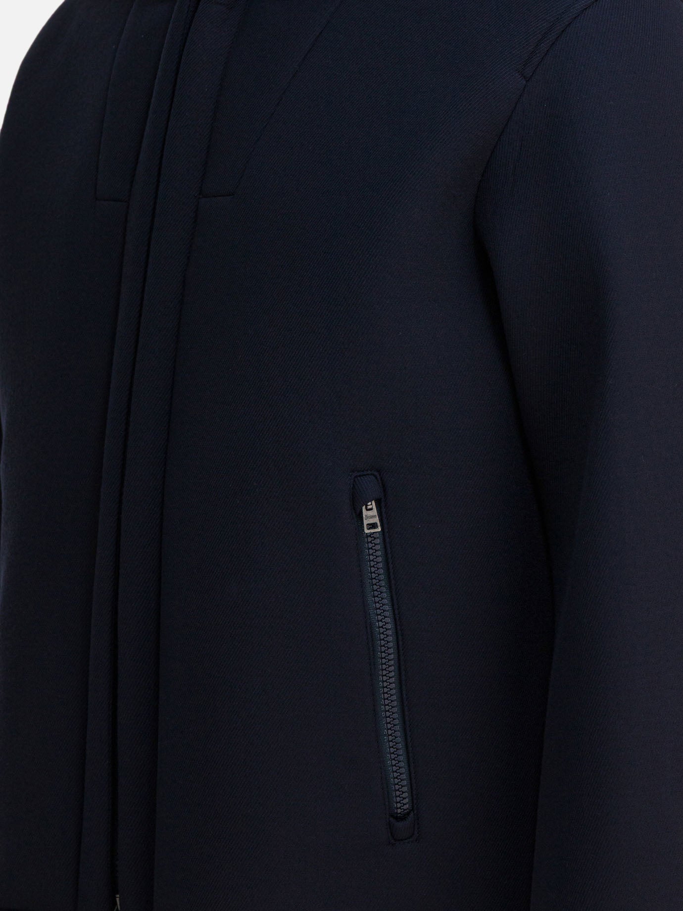 Short coats Solid colour  Blue - Herno Men | PDP | VIETTI Online Store | Zoom-Modal_4
