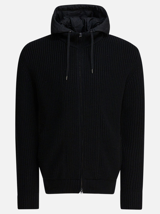 Down jackets Solid colour  Black - Herno Men | PLP | VIETTI Online Store 
