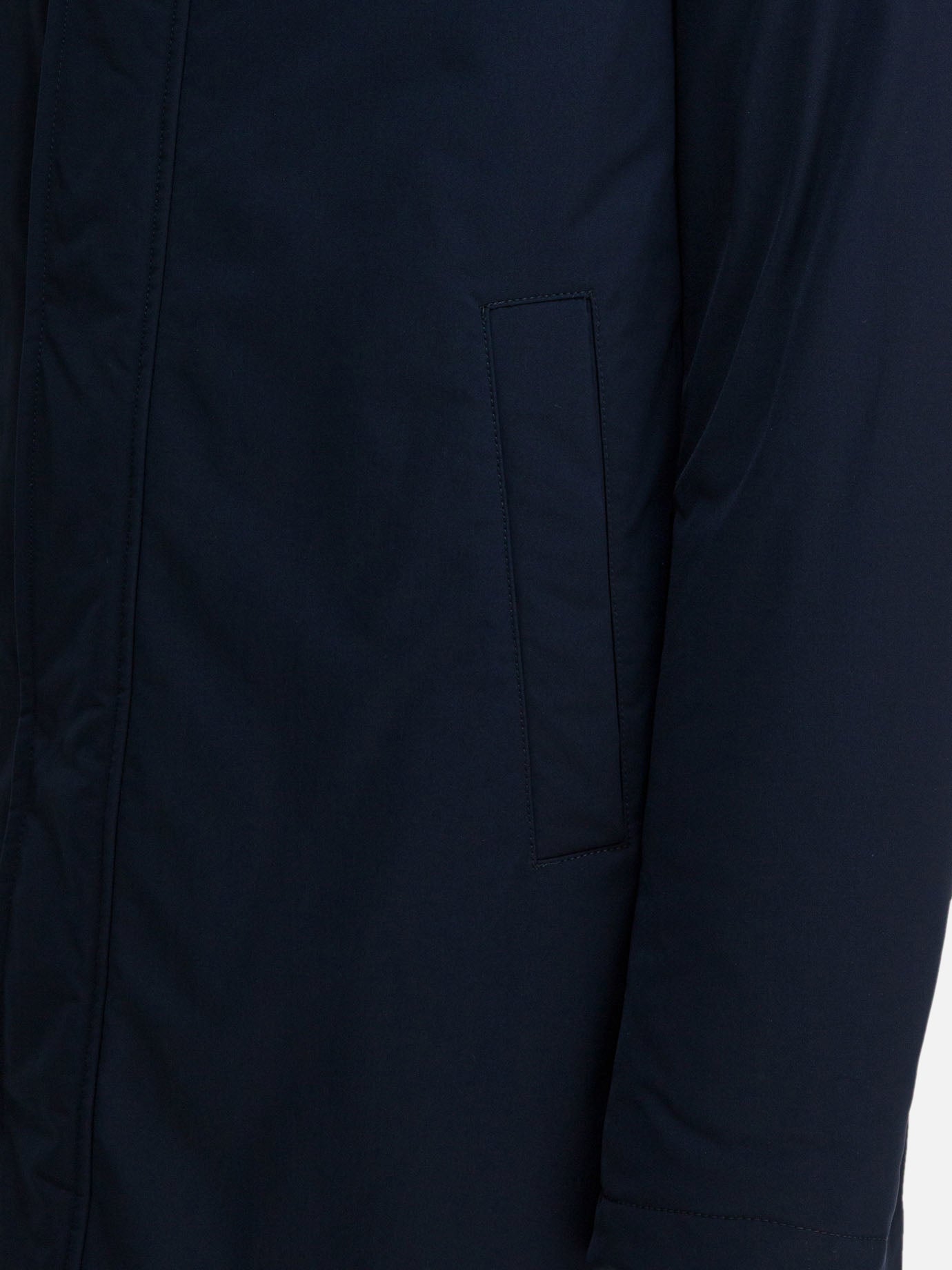 Long coats Solid colour  Blue - Herno Men | PDP | VIETTI Online Store | Zoom-Modal_4
