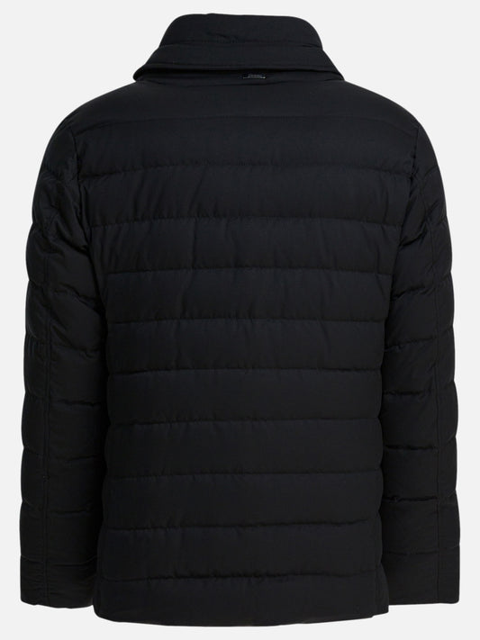 Down jackets Solid colour  Black - Herno Men | PLP | VIETTI Online Store | 2
