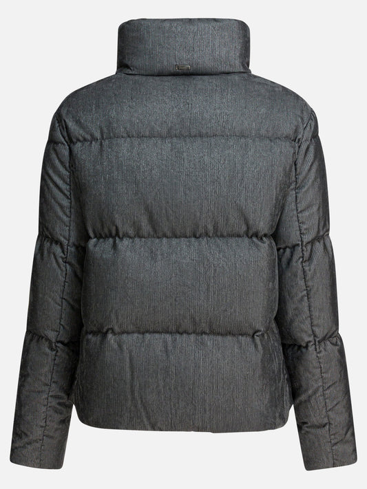 Down jackets Solid colour  Grey - Herno Women | PDP | VIETTI Online Store | 2
