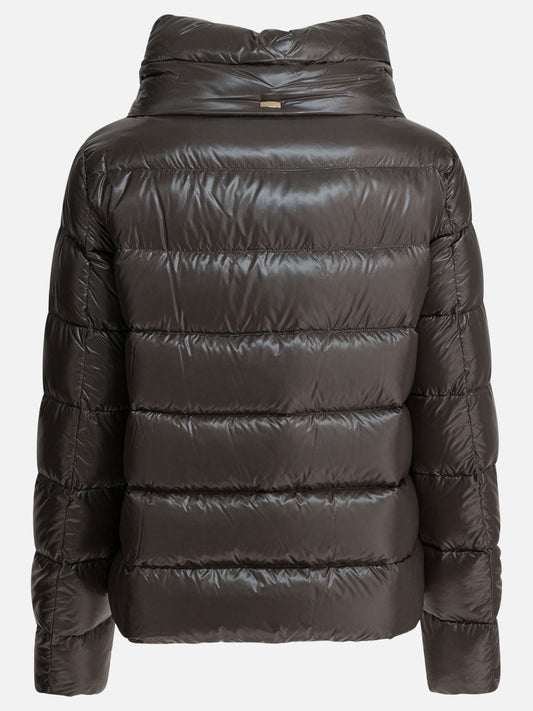 Down jackets Solid colour  Grey - Herno Women | PDP | VIETTI Online Store | 2

