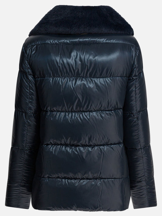 Down jackets Solid colour  Blue - Herno Women | PDP | VIETTI Online Store | 2
