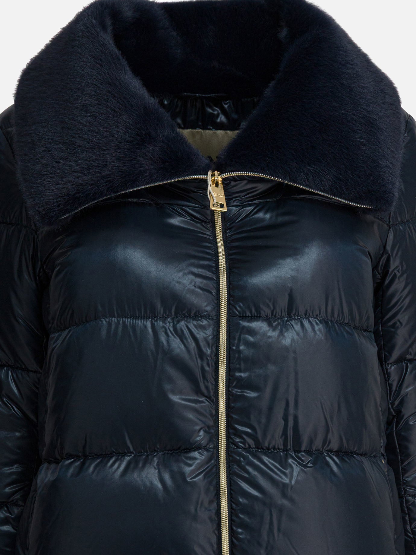 Down jackets Solid colour  Blue - Herno Women | PDP | VIETTI Online Store | thumbnail_3
