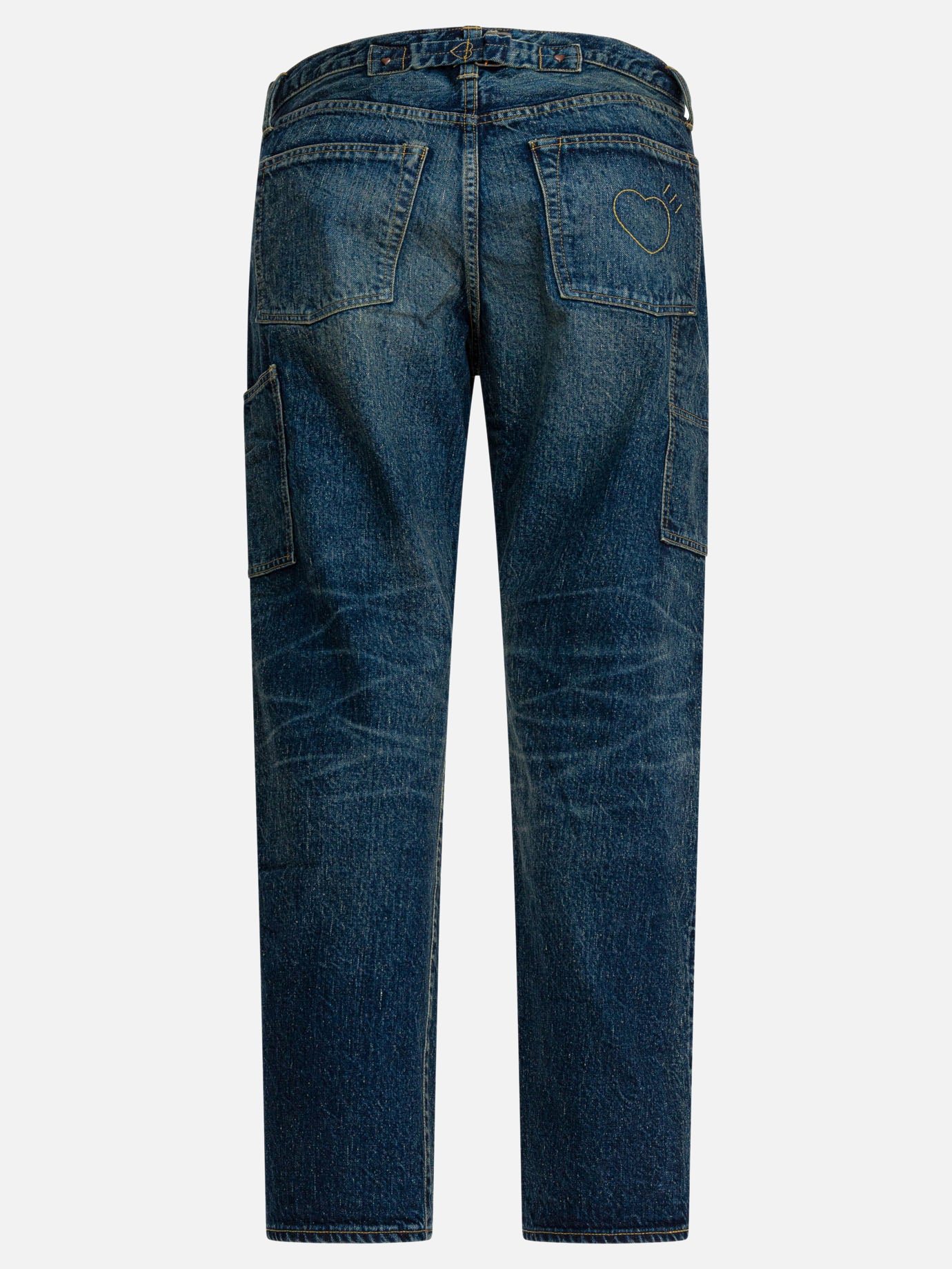 Straight-leg jeans Solid colour  Blue - Human Made Men | PDP | VIETTI Online Store | Zoom-Modal_2
