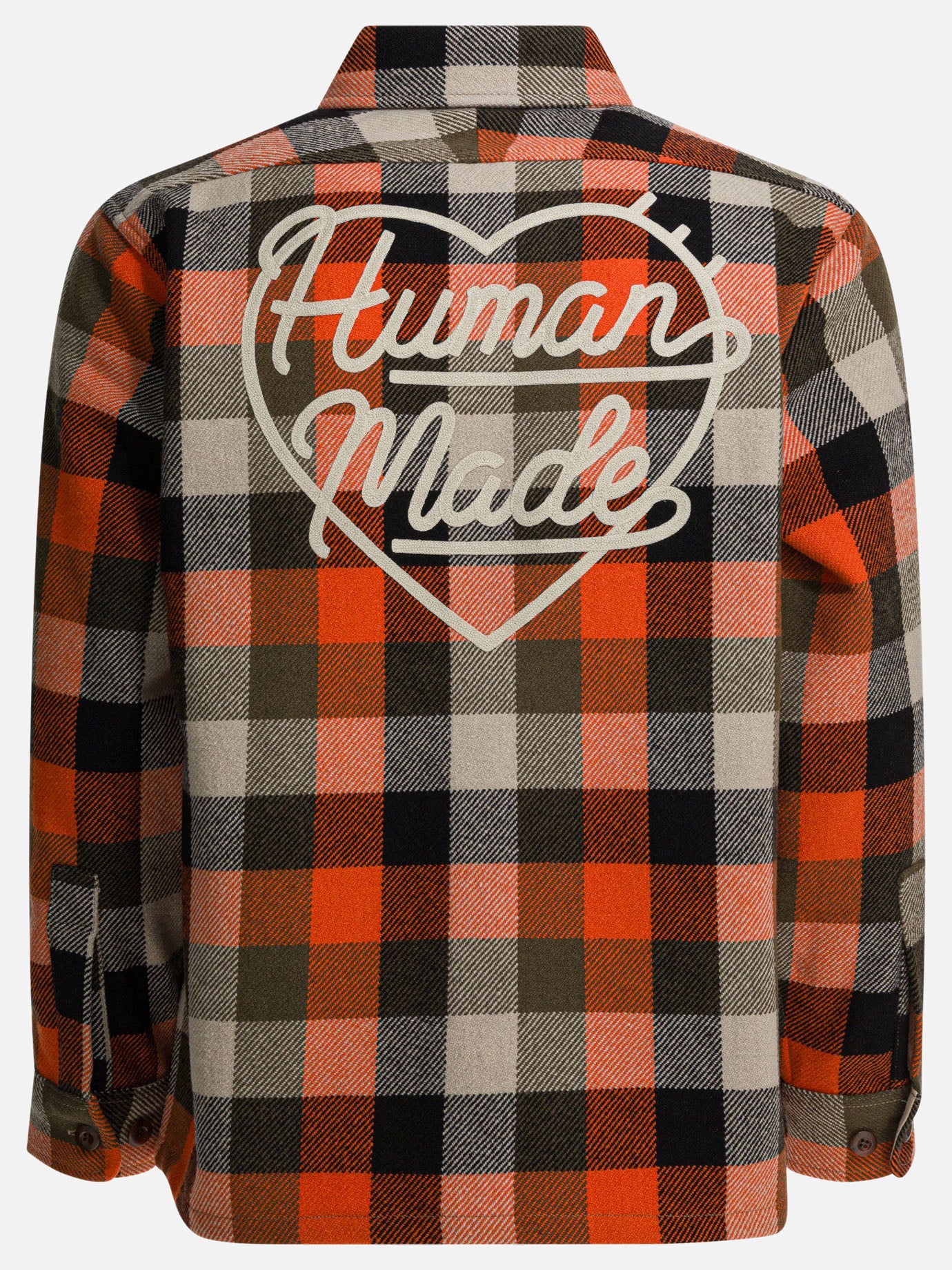 Overshirt jackets Check  Orange - Human Made Men | PDP | VIETTI Online Store | Zoom-Modal_2
